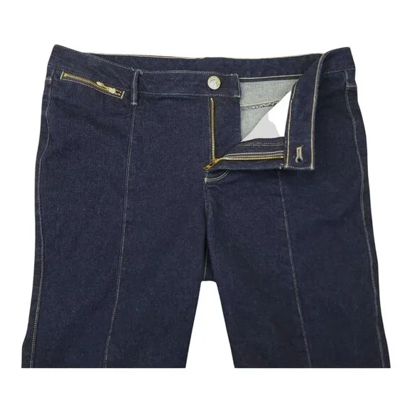 Spartina 449 Womens Denim Pants Jeans Size 14 Cotton & Spandex Blend Dark Wash - Picture 2 of 12